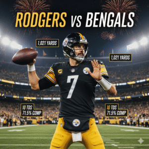 Aaron Rodgers' Jaw-Dropping 2025 Stats Ignite Steelers vs Bengals Fireworks