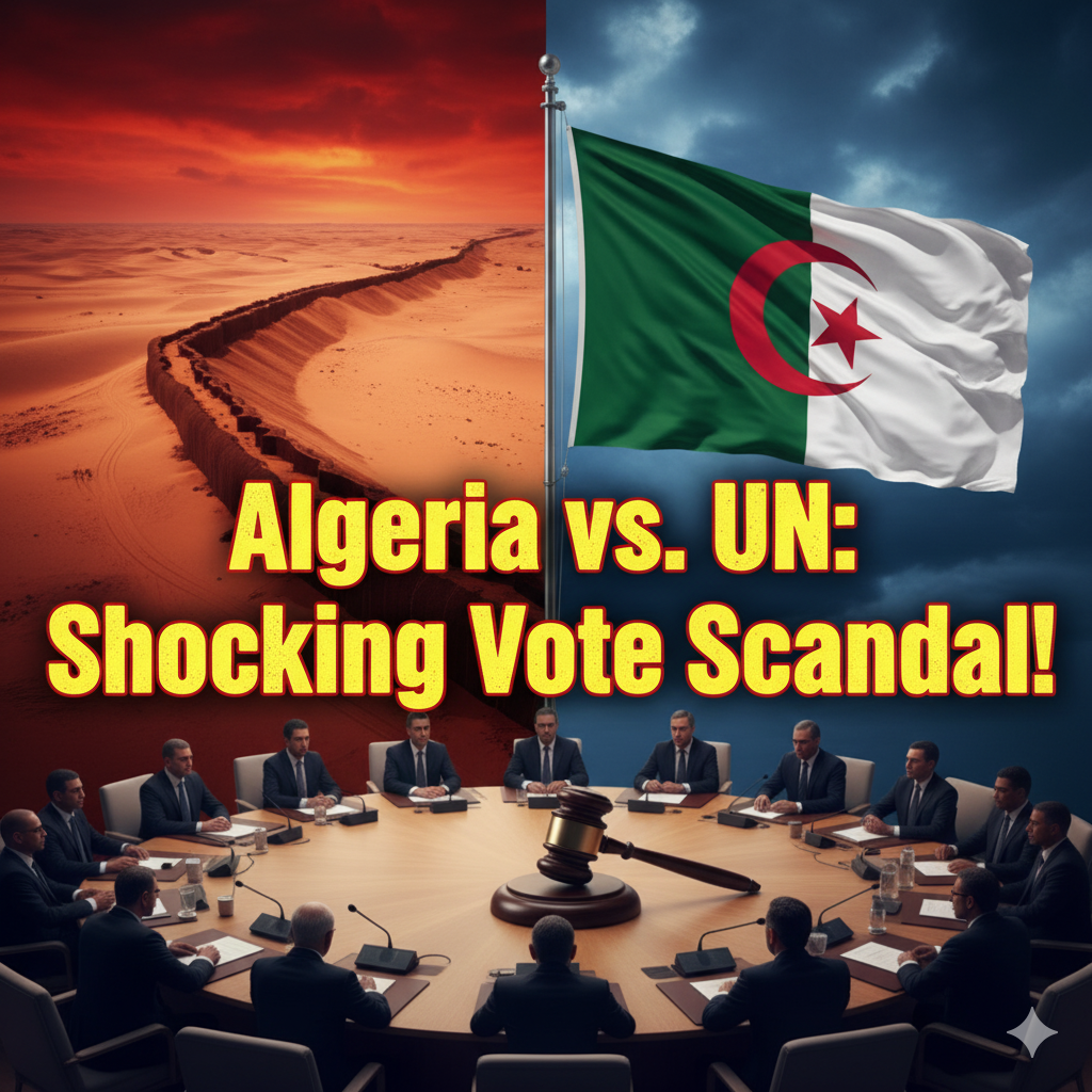 Algeria Fires Back UAE and France Accused of Rigging UN Vote on Western Sahara!