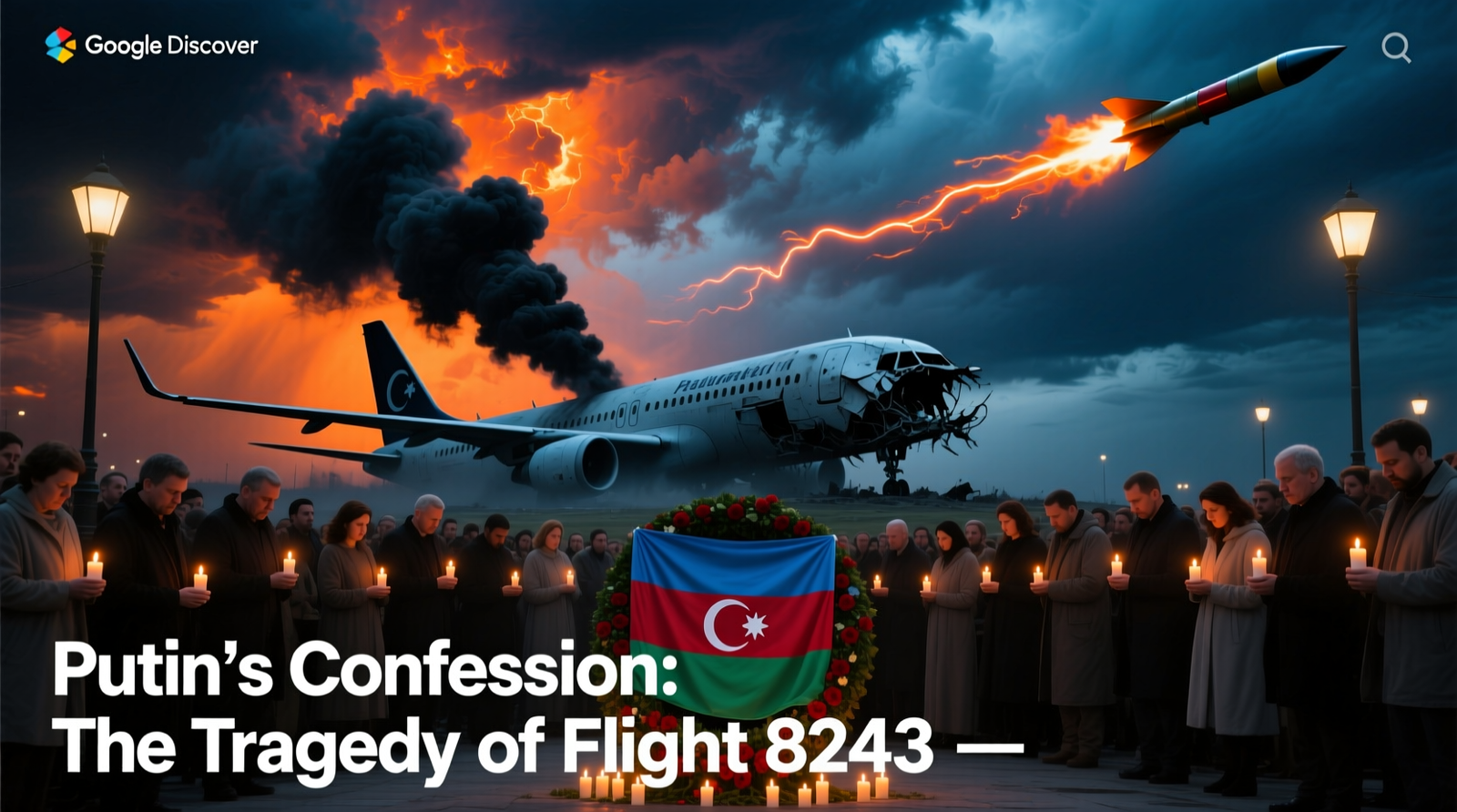 Putin Shocks World Admits Russian Missiles Downed Azerbaijan Plane