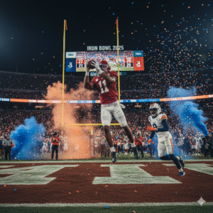 Alabama Escapes Auburn in Iron Bowl Thriller 27-20 Nail-Biter!