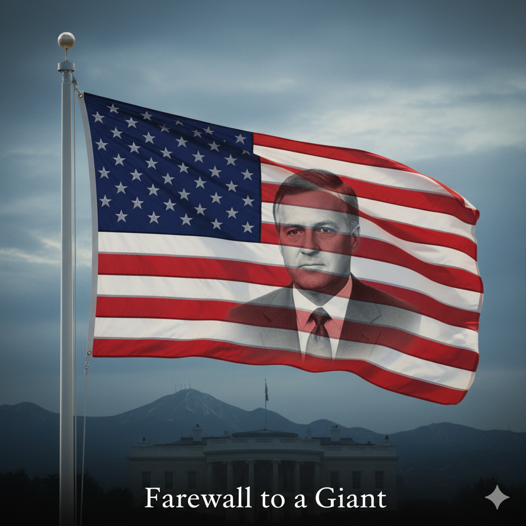 Breaking Why Flags Fly at Half-Mast Today – Dick Cheney's Heartbreaking Farewell