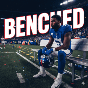 Giants Shock Abdul Carter Benched for Sleeping – NFL's Hottest Rookie in Hot Water!