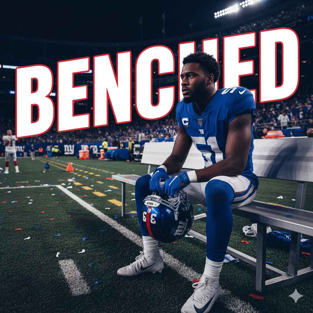 Giants Shock Abdul Carter Benched for Sleeping – NFL's Hottest Rookie in Hot Water!