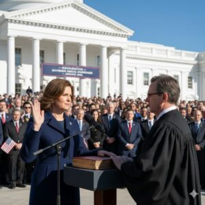 Image 2: WebP format, ALT: "Governor Abigail Spanberger sworn in at Virginia Capitol 2026", under 120KB.