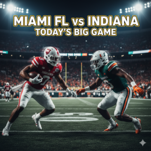 Miami FL vs Indiana: Breaking College Football Clash Shakes the Playoff Picture Today