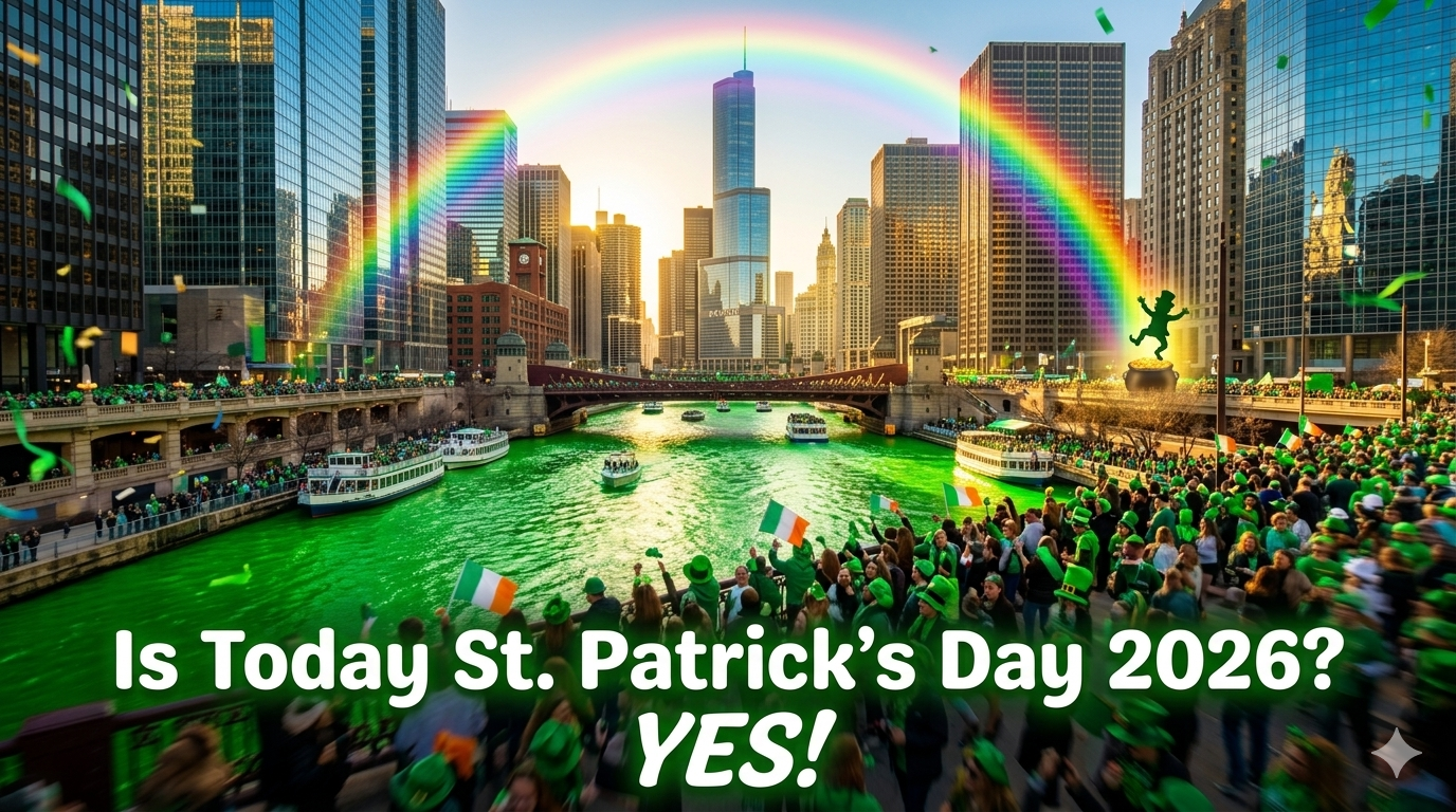 Is Today St. Patrick's Day 2026 Yes—And the World Is Turning Green With Joy Right Now!
