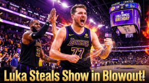 Lakers Demolish Warriors in Shocking Blowout – Luka Steals the Show!