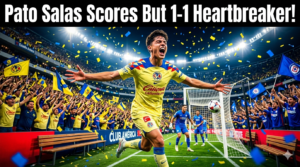 Pato Salas Scores But América vs Cruz Azul Ends in 1-1 Heartbreaker – What Happened Just Hours Ago!