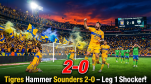 Tigres vs Seattle Sounders 2026: 2-0 Hammer Blow Leaves Sounders Facing Elimination Crisis Just Now!
