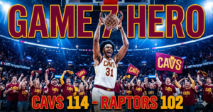 Jarrett Allen Just Delivered a Historic Game 7 Masterclass — Cavs Crush Raptors and Advance!