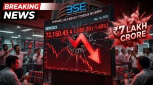 Sensex Crashes Over 1,000 Points Today Is Your Portfolio Safe Amid 2026 Market Turmoil