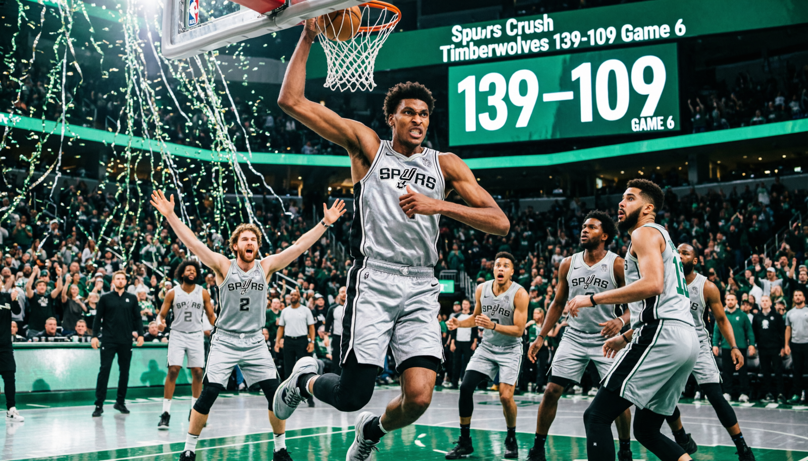 Spurs vs Timberwolves Game 6 Recap and Highlights