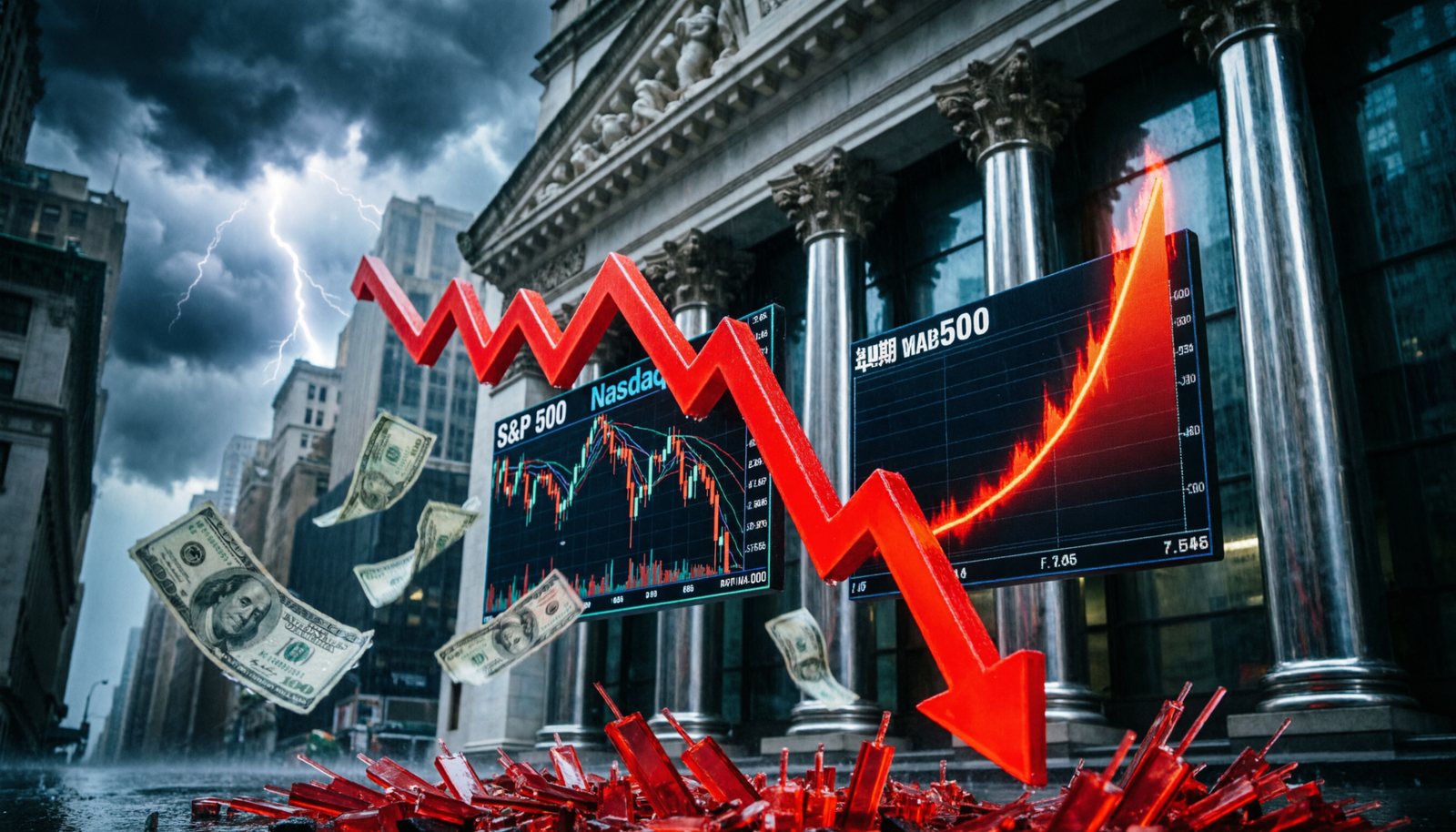 Stocks Plunge from Record Highs as Treasury Yields Surge—What It Means for Your Money Today