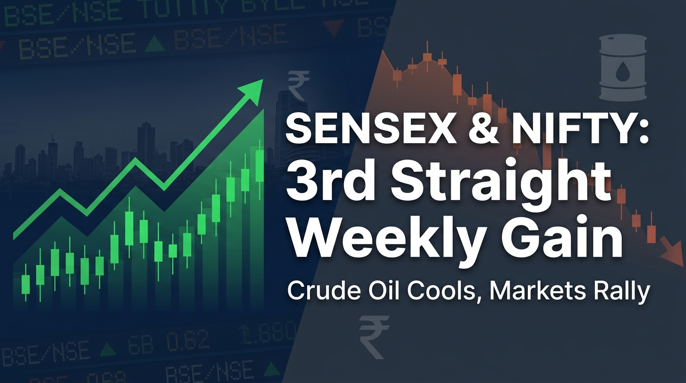 Sensex & Nifty Post Weekly Gains What's Really Driving the Rally (And What It Means for Your Portfolio)