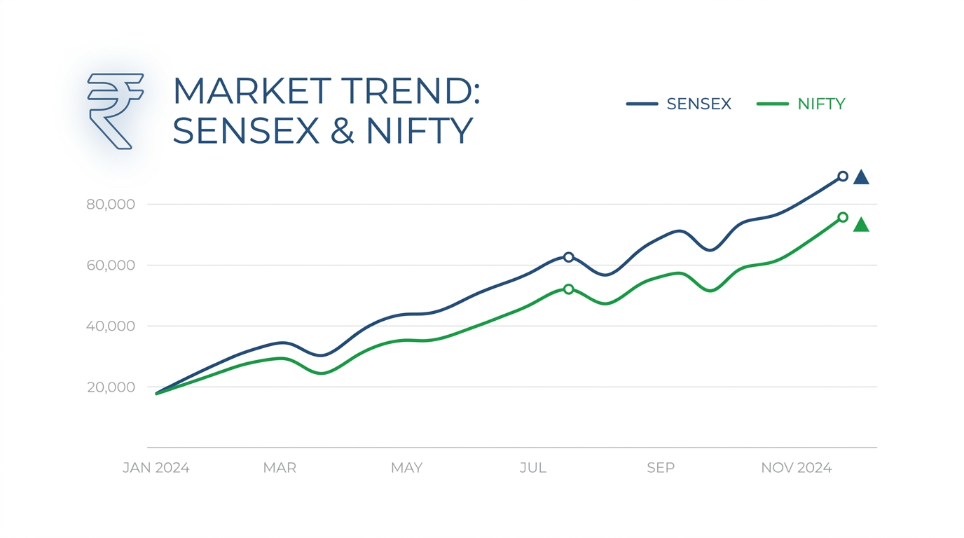 Sensex Today Trades Higher Why Infosys & TCS Are Leading India's Market Rebound — And What It Means for You