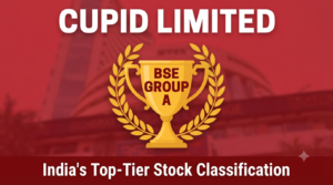Cupid Limited Joins BSE Group A: What This Milestone Means for Investors and India’s Healthcare Sector
