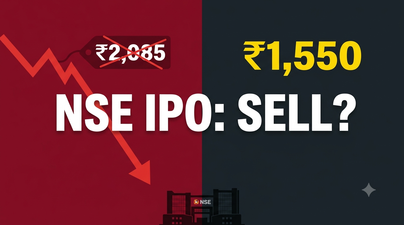 NSE IPO Sell Call Why One Analyst Says India's Biggest IPO Is Already Overpriced (And What That Means for You)