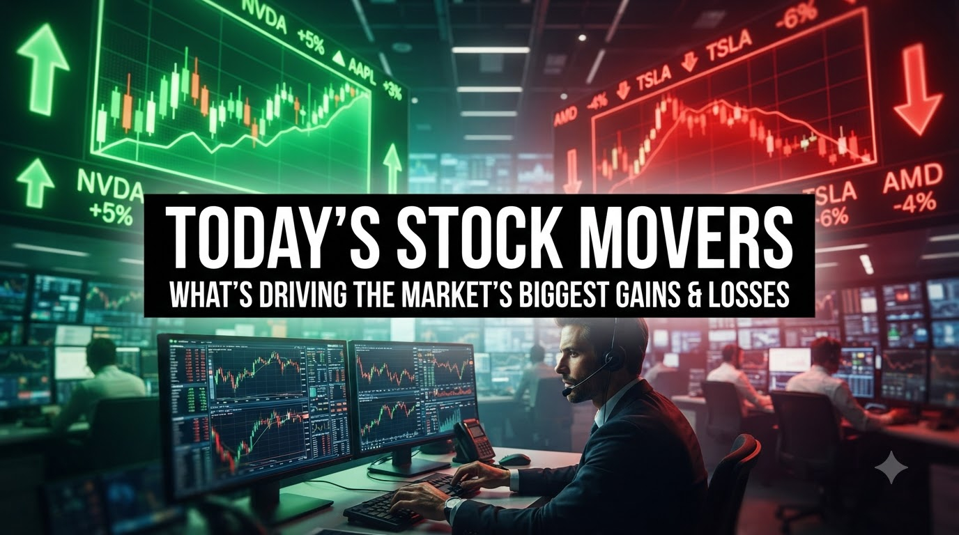 Today's Stock Movers: What's Really Driving the Market's Biggest Gains and Losses